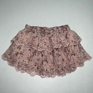 GAP Blush Floral Skirt